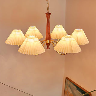 Zarn Lustre en Tissu Plissé