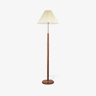 Syleina Lampadaire en Bois Massif Minimaliste