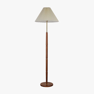 Syleina Lampadaire en Bois Massif Minimaliste