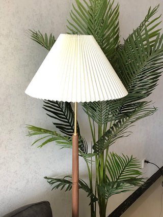 Syleina Lampadaire en Bois Massif Minimaliste