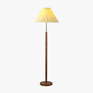 Syleina Lampadaire en Bois Massif Minimaliste