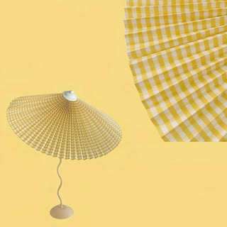 Krenis Lampe de Table en Tissu Artistique Contemporain