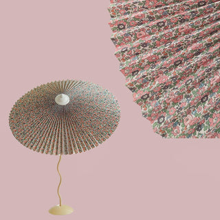 Krenis Lampe de Table en Tissu Artistique Contemporain
