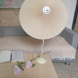 Krenis Lampe de Table en Tissu Artistique Contemporain