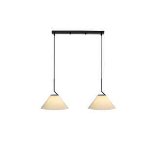 Zoravine Plissé Tissu Suspension Lumière