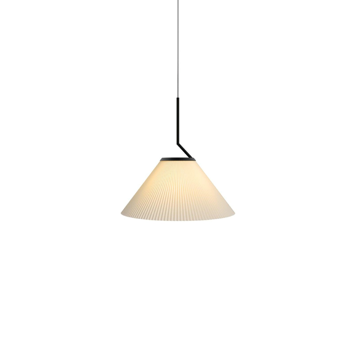 Zoravine Plissé Tissu Suspension Lumière