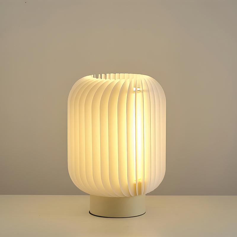 Thal Lampe de Table Organique Plissée