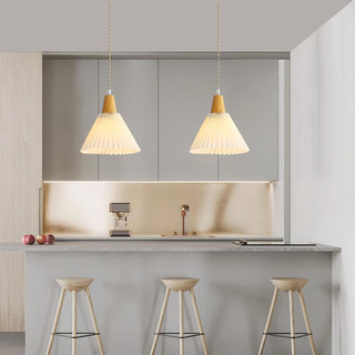 Flora Suspension en Bois Moderne