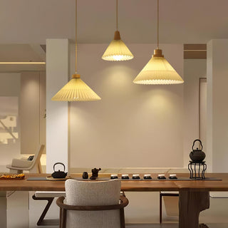 Flora Suspension en Bois Moderne