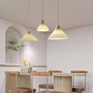 Flora Suspension en Bois Moderne