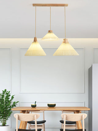 Flora Suspension en Bois Moderne