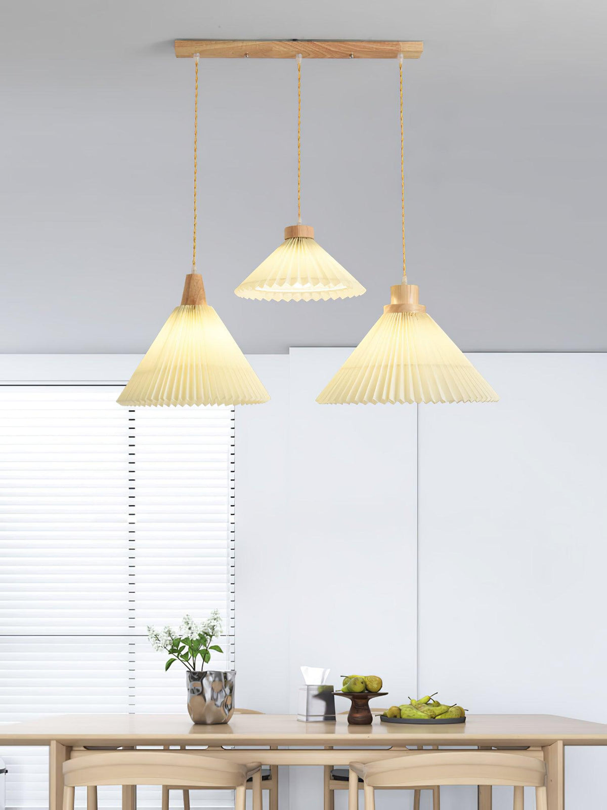 Flora Suspension en Bois Moderne