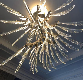 Plumage Ascent Chandelier-Neutral Decor