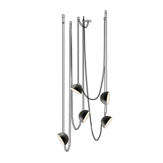 Cog Suspension Moderne Minimaliste en Cuir