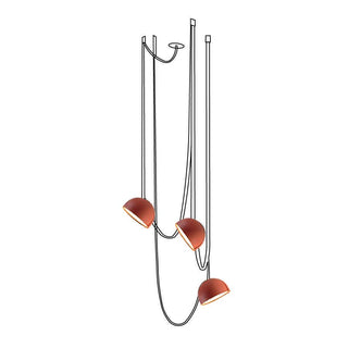 Cog Suspension Moderne Minimaliste en Cuir