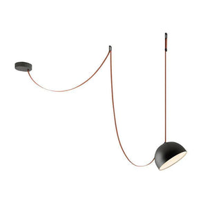 Cog Suspension Moderne Minimaliste en Cuir