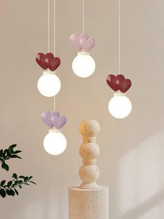Pokoch Lustra Lampe Suspendue Love Élégante-Luire
