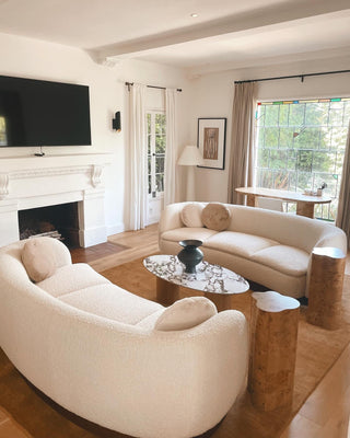 Columnil Lampadaire blanc