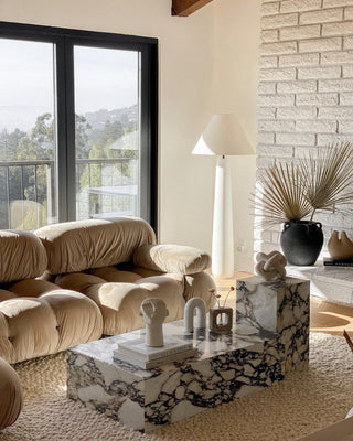 Columnil Lampadaire blanc