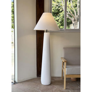 Columnil Lampadaire blanc