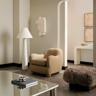 Columnil Lampadaire blanc