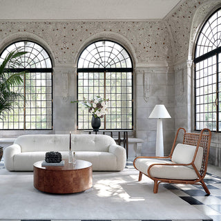 Columnil Lampadaire blanc