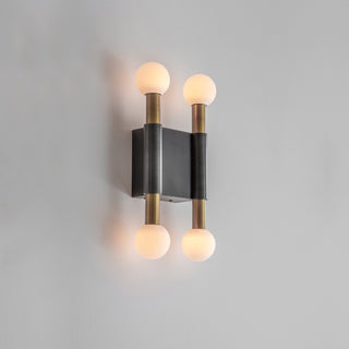 Vomaria Applique Murale Métal Cercle Moderne