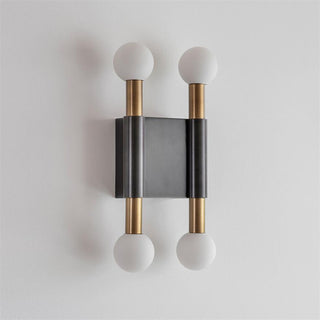Vomaria Applique Murale Métal Cercle Moderne