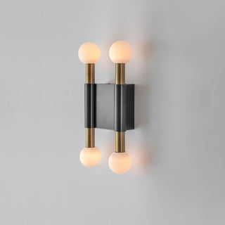 Vomaria Applique Murale Métal Cercle Moderne