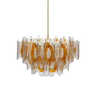 Zecaryra Lustre en Verre Luxe Postmoderne