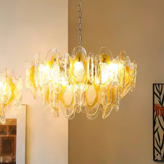 Zecaryra Lustre en Verre Luxe Postmoderne