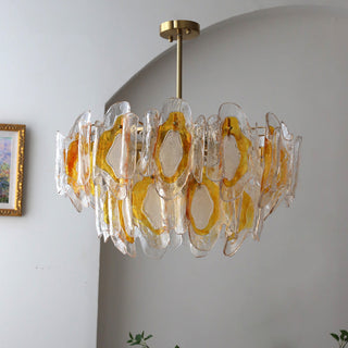 Zecaryra Lustre en Verre Luxe Postmoderne