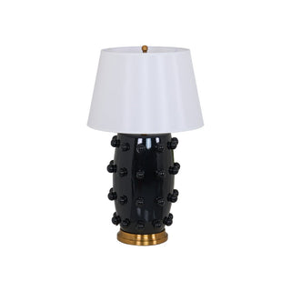 Nanex Lampe de Table en Céramique Et Tissu