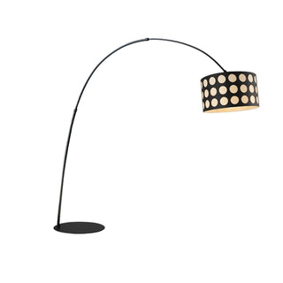 Avmirion Lampadaire Noir Arc