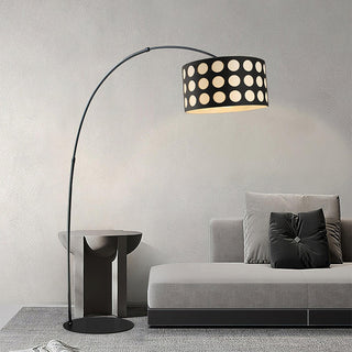 Avmirion Lampadaire Noir Arc