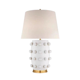 Nanex Lampe de Table en Céramique Et Tissu