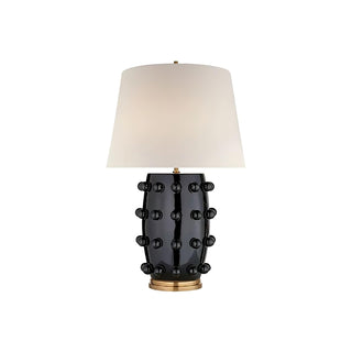 Nanex Lampe de Table en Céramique Et Tissu