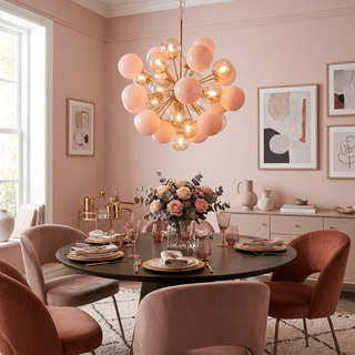 Pomelia Glass Globe Sputnik Chandelier-Neutral Decor