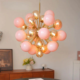 Pomelia Glass Globe Sputnik Chandelier-Neutral Decor
