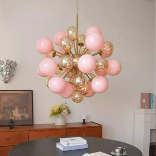 Pomelia Glass Globe Sputnik Chandelier-Neutral Decor
