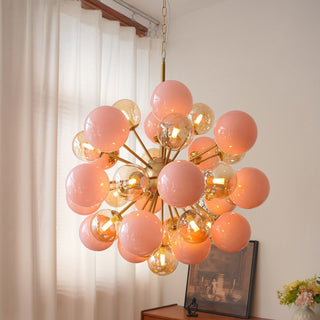 Pomelia Glass Globe Sputnik Chandelier-Neutral Decor