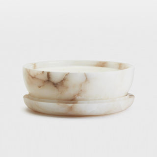 Pomelo Tass Ornements bougeoirs en marbre