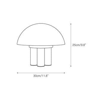 Turbiny Lampe à poser en albâtre
