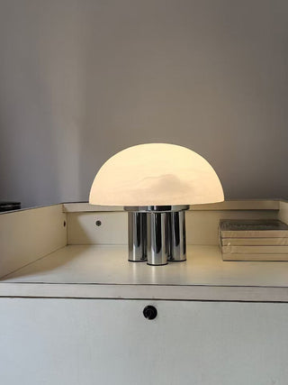 Turbiny Lampe à poser en albâtre