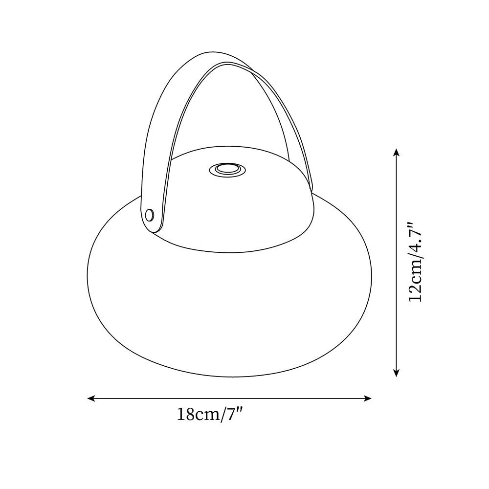Elaelaine Lampe de Table Portable