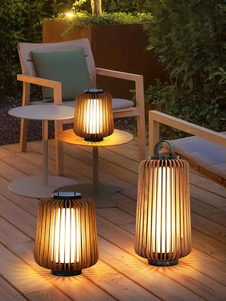 Ulmaran Lanterne en Bois Luminaire Extérieur