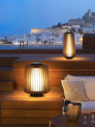 Ulmaran Lanterne en Bois Luminaire Extérieur