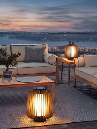 Ulmaran Lanterne en Bois Luminaire Extérieur
