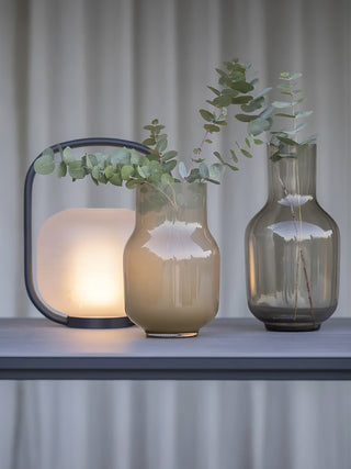Zelaeon Minimalist Glass Table Lamp-Neutral Decor