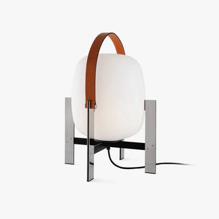 Harper Minimalist Glass Table Lamp-Neutral Decor